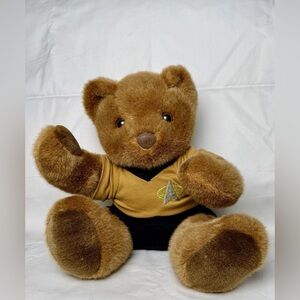 Vintage Commander Bear 1999 Star Trek The Experience Las Vegas Hilton 10" Fiesta